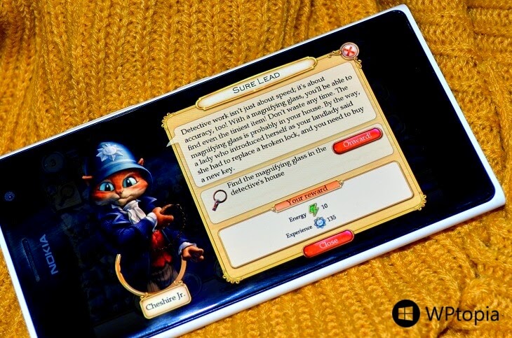 Find Mirrors Of Albion In Windows Phone