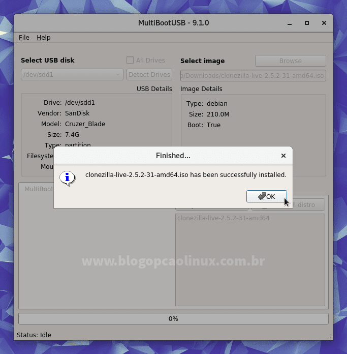 Primeira ISO instalada com sucesso! Primeira ISO instalada com sucesso!