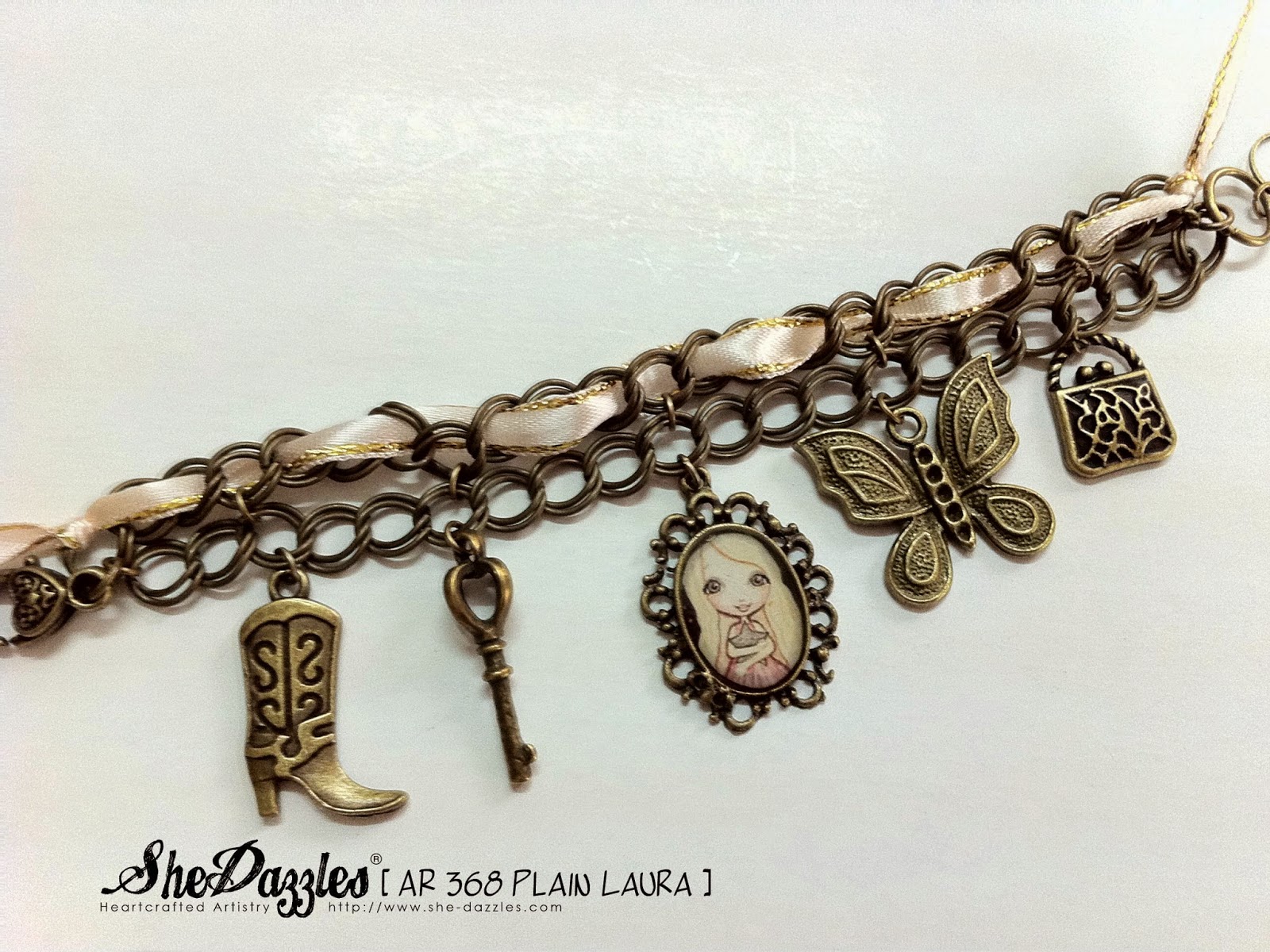 魅力-手链-粉红色-柔和-白色-shedazzles-马来西亚 魅力-手链-粉红色-柔和-白色-shedazzles-马来西亚