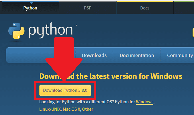 Descarga Python aquí