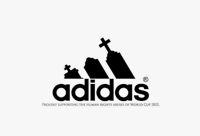 Logo de Adidas humor negro