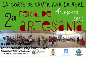 Feria de Artesanía de La Corte de Santa Ana La Real (Huelva)