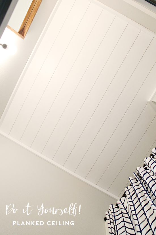 Iheart Organizing Do It Yourself Planked Ceiling