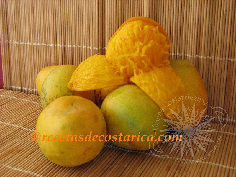 Cocina Costarricense mangos en miel