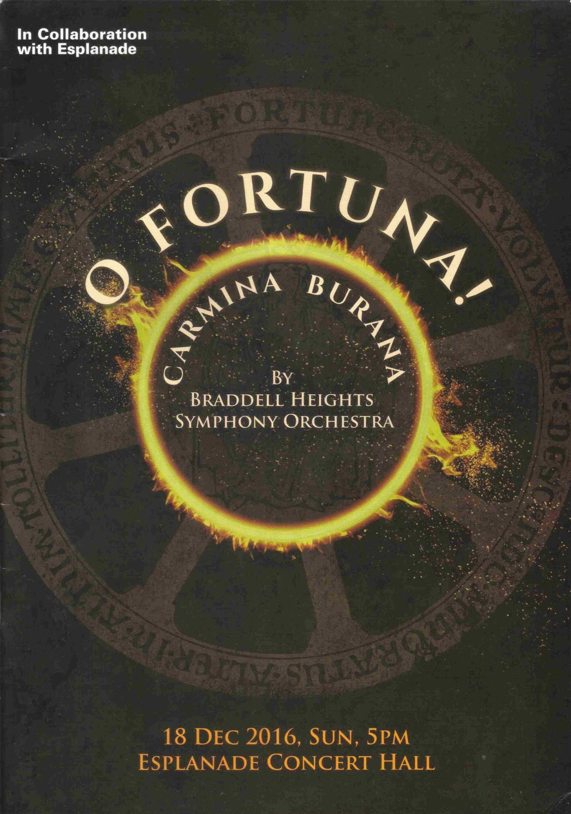 pianomania: O FORTUNA! / CARL ORFF'S CARMINA BURANA / The Joy Chorale & Braddell Heights