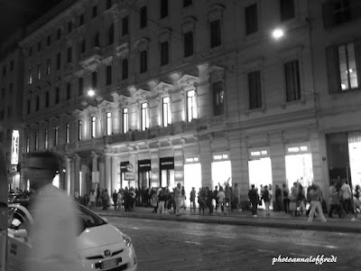 night streets of Milano