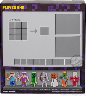 san diego comic-con 2016 mattel exclusive MINECRAFT SURVIVAL MODE PLAYER ONE figure