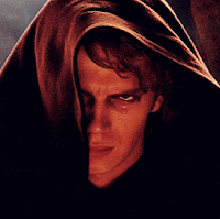 Anakin Skywalker from "Revenge of the Sith" GIF (unknown origin)