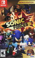 Sonic Forces Game Cover Nintendo Switch Bonus Edition