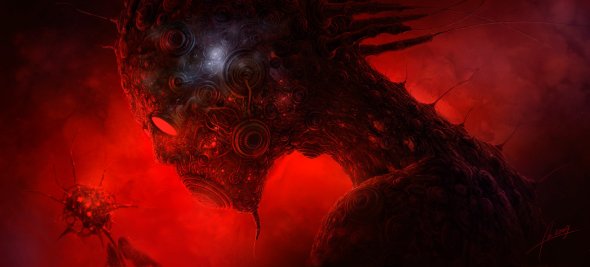 Visões infernais nas sombrias ilustrações que misturam fantasia e terror de Alexey Egorov Alexey Egorov artstation arte ilustrações fantasia sombria terror infernal sobrenatural religioso