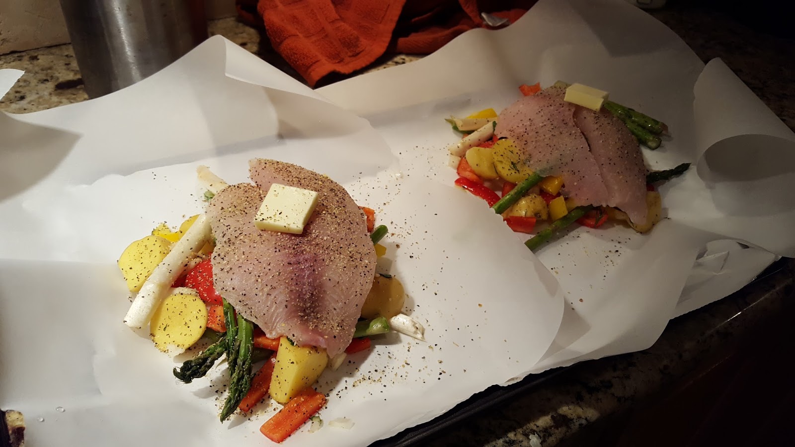 I Tricked Myself Silly (Sugar Edition) Snapper Backed in Parchment