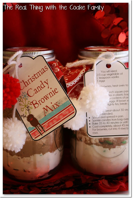 Gift in a Jar {Gift Tag Printable}