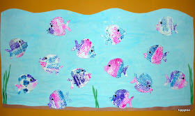 Tippytoe Crafts: One Fish Two Fish Red Fish Blue Fish