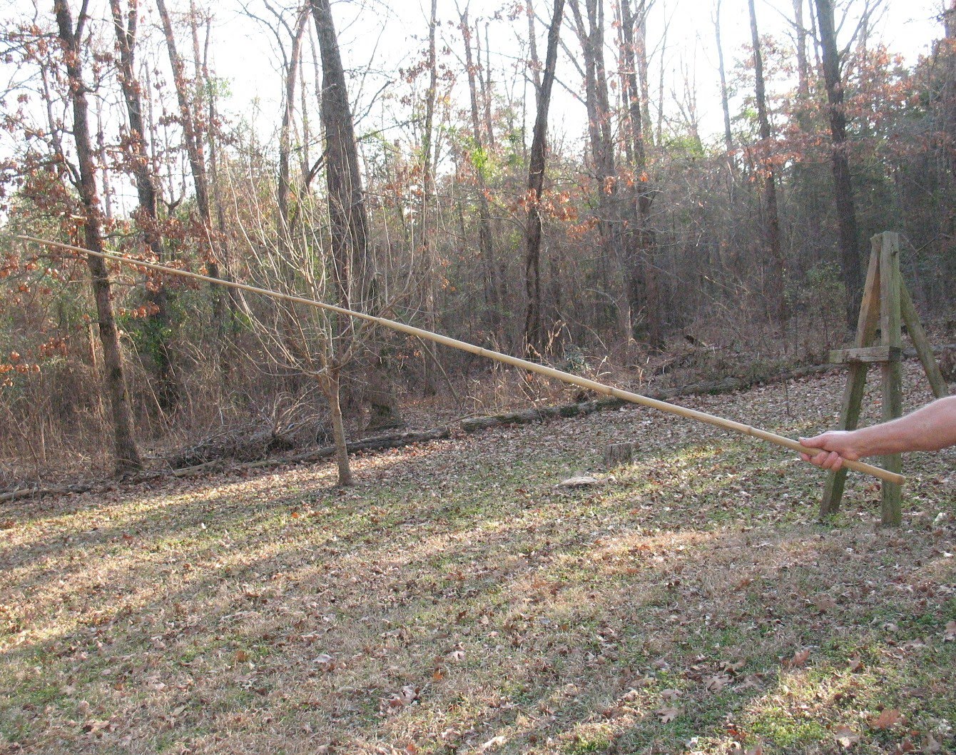 Sensible Survival My Primitive TwoPiece Cane Fishing Pole