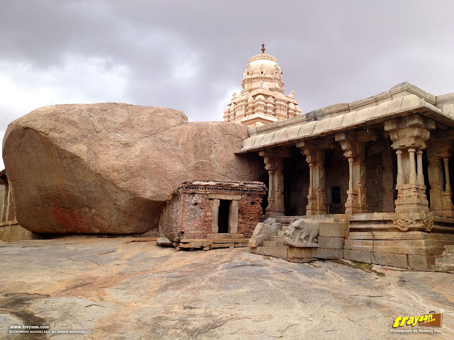 Veerabhadra Swamy Temple at Lepakshi, in Andhra Pradesh, near Andhra - Karnataka border, India