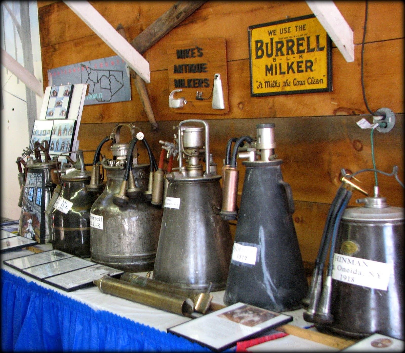 Antique Milking Machines