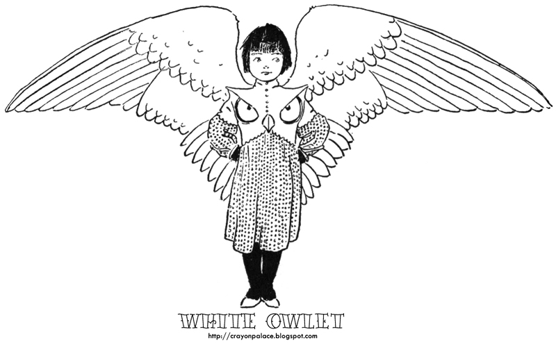 "White Owlet" coloring page | Crayon Palace