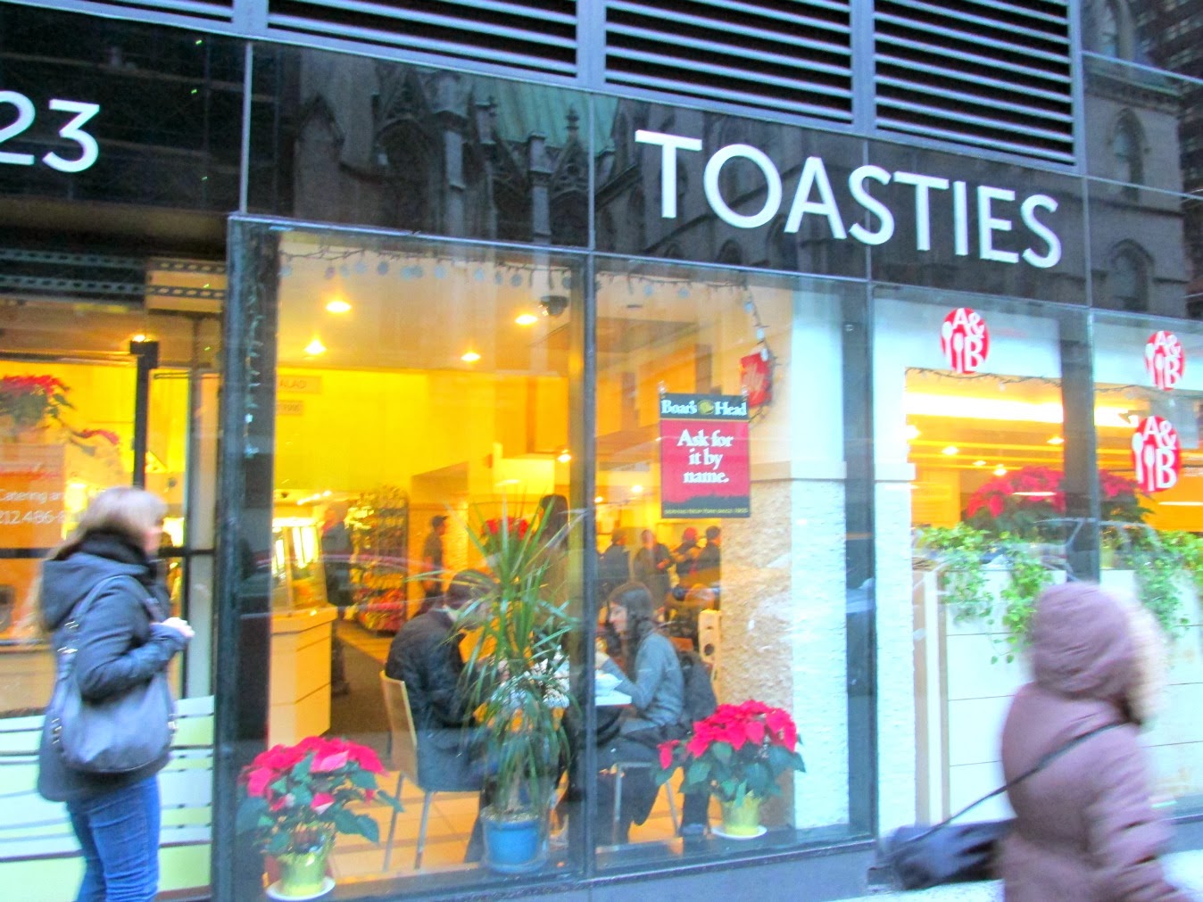 Midtown Blogger/Manhattan Valley Follies Toasties Midtown East