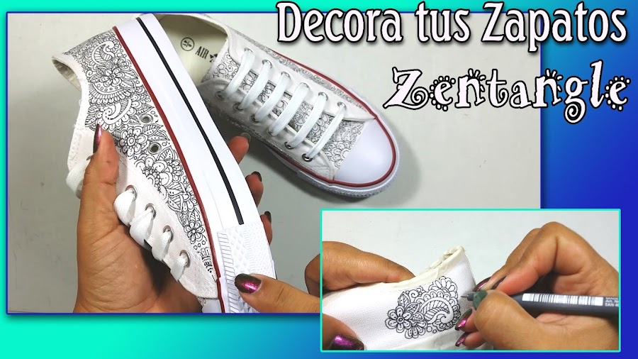 Customiza Tus Viejos Zapatos Y Dejalos Como Nuevos Manualidades