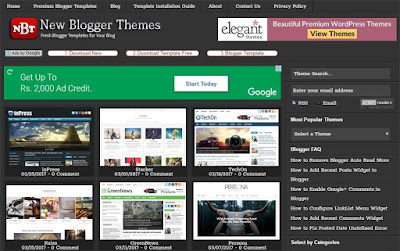 New Blogger Themes New Blogger Themes