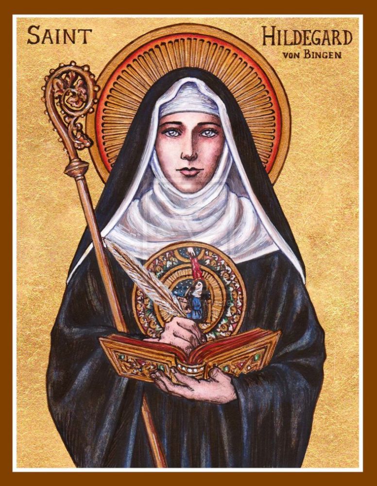 Chroniques du Moyen Age Hildegarde de Bingen, Ecrivain, Compositeur et