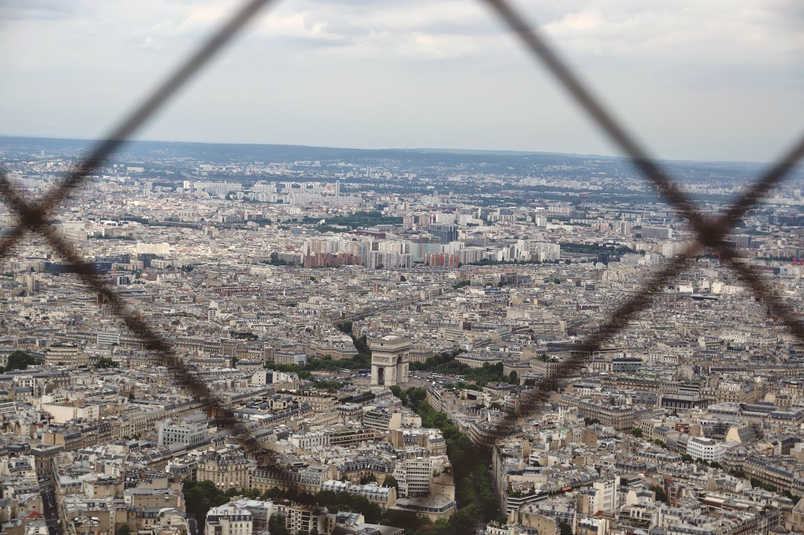 Hello Freckles Paris View from Eiffel Tower Hello Freckles Paris View from Eiffel Tower