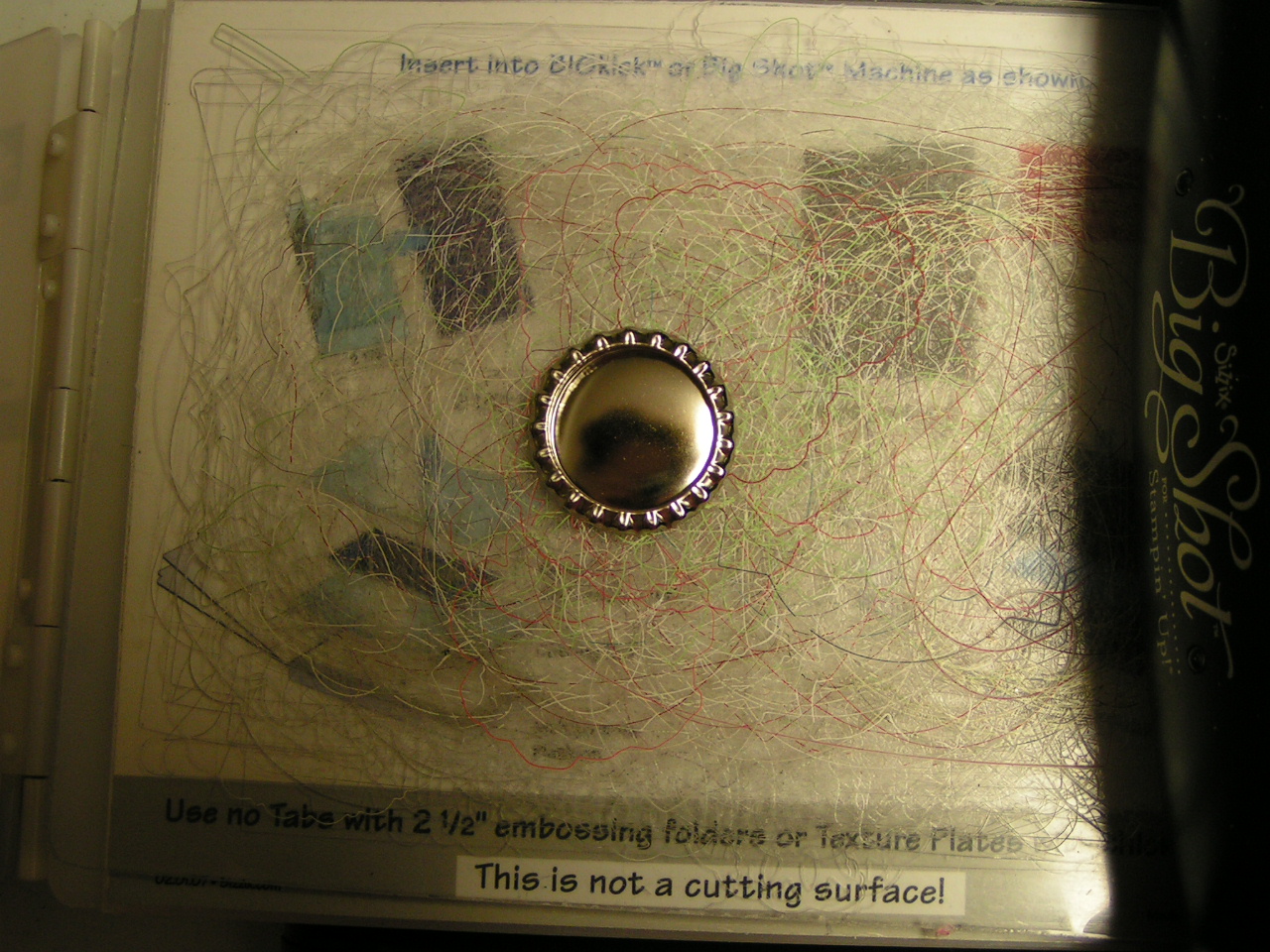 Stampin' Kat Bottle Cap Valentine