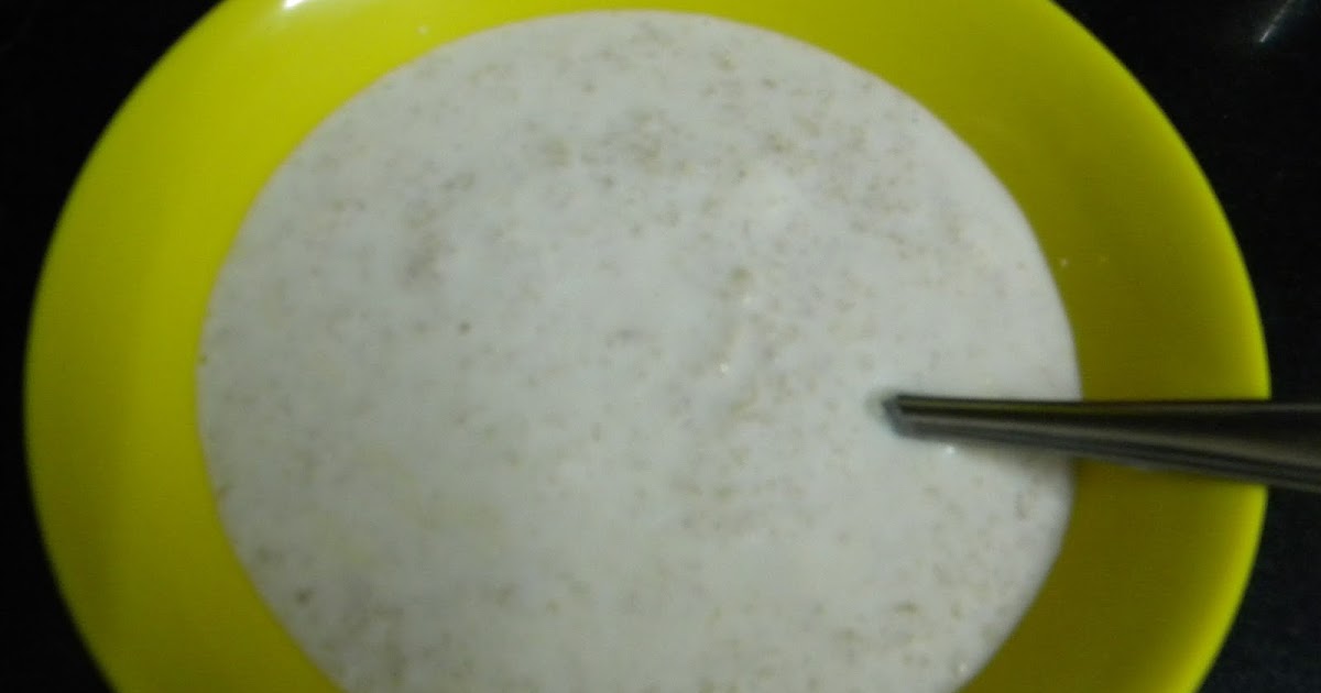 Oats with Milk Recipe