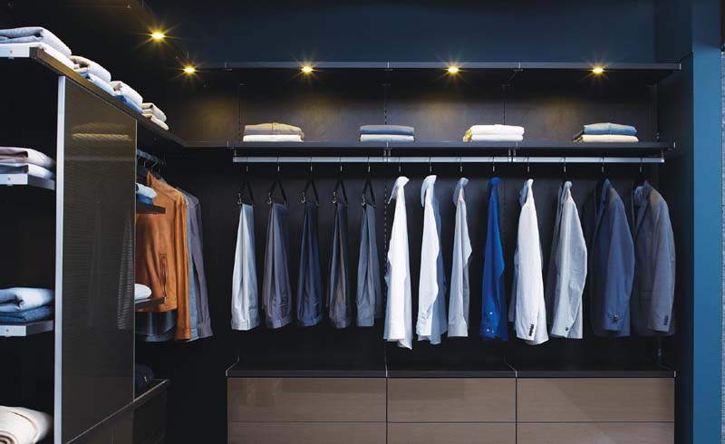 This organizing expert shares her tips for maximizing space in a shared closet.