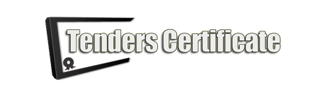 Tenders Certificate