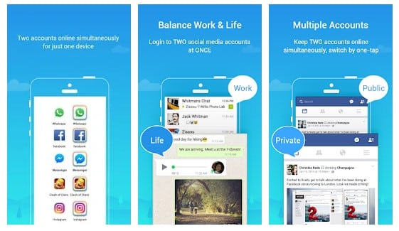Parallel Space aplikasi Kloning di Android dengan Mudah Parallel Space aplikasi Kloning di Android dengan Mudah