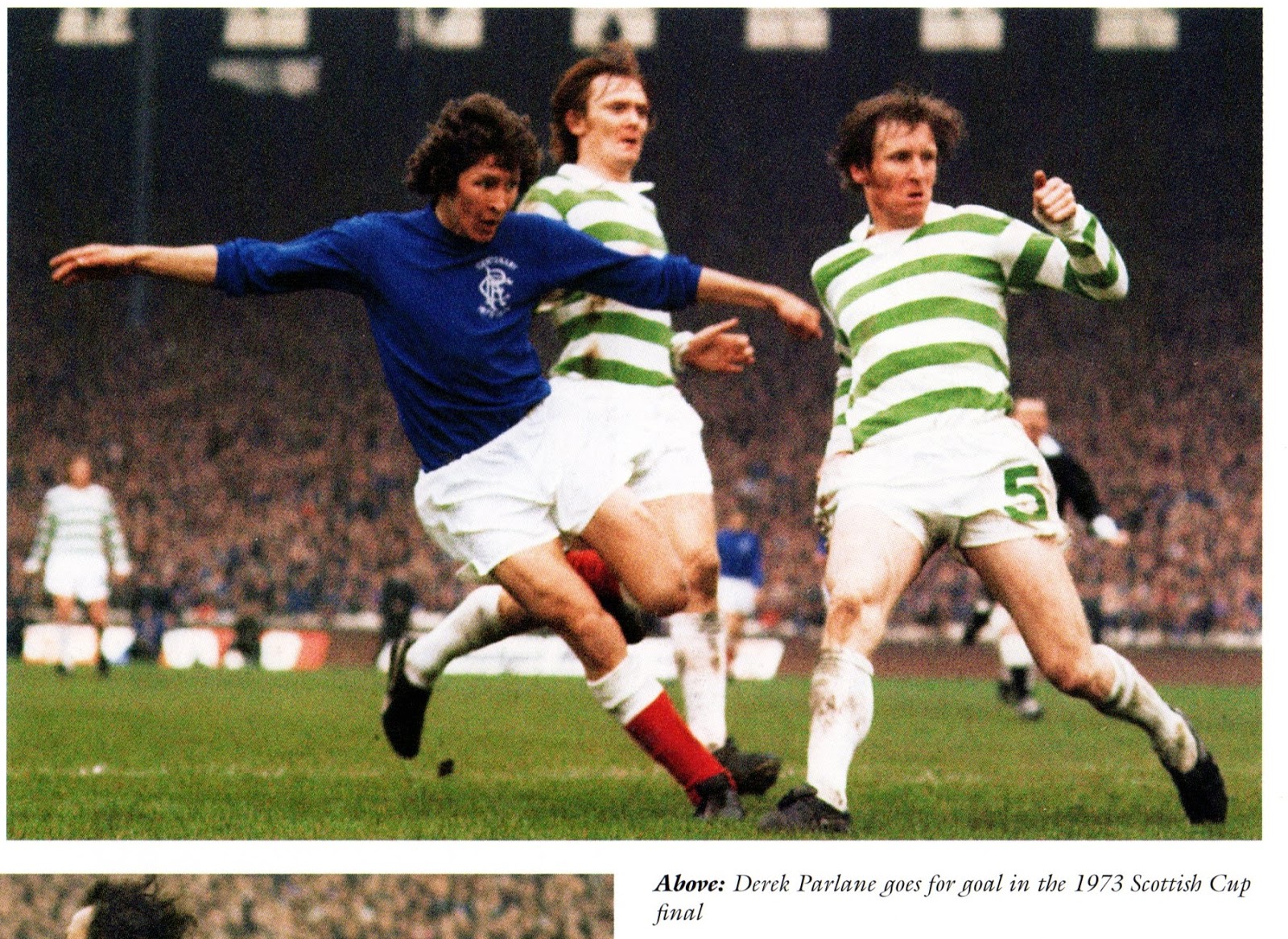 SHOOT Annual Glasgow Rangers PARLANE v Celtic football picture