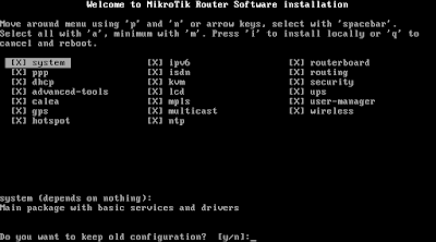 Mikrotik OS 5.25: Konfigurasi IP Address, Firewall dan DHCP