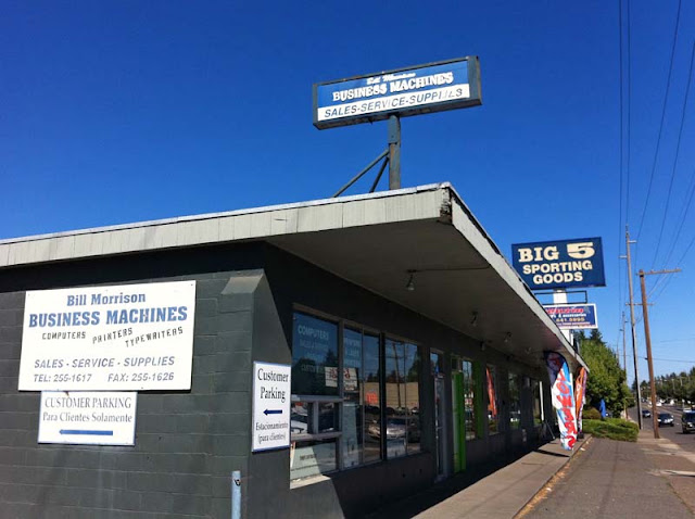 A visit to Bill Morrison Business Machines