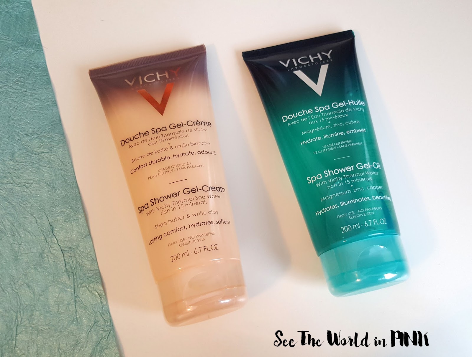 Skincare Sunday Vichy Ideal Body Spa GelCream and GelOil Review