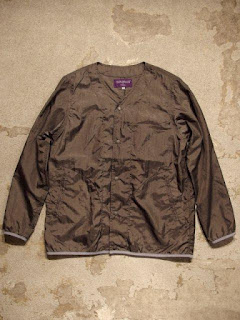 NEPENTHES PURPLE LABEL "Packable V Neck Jacket & Packable String Easy Pant - Nylon Washer"