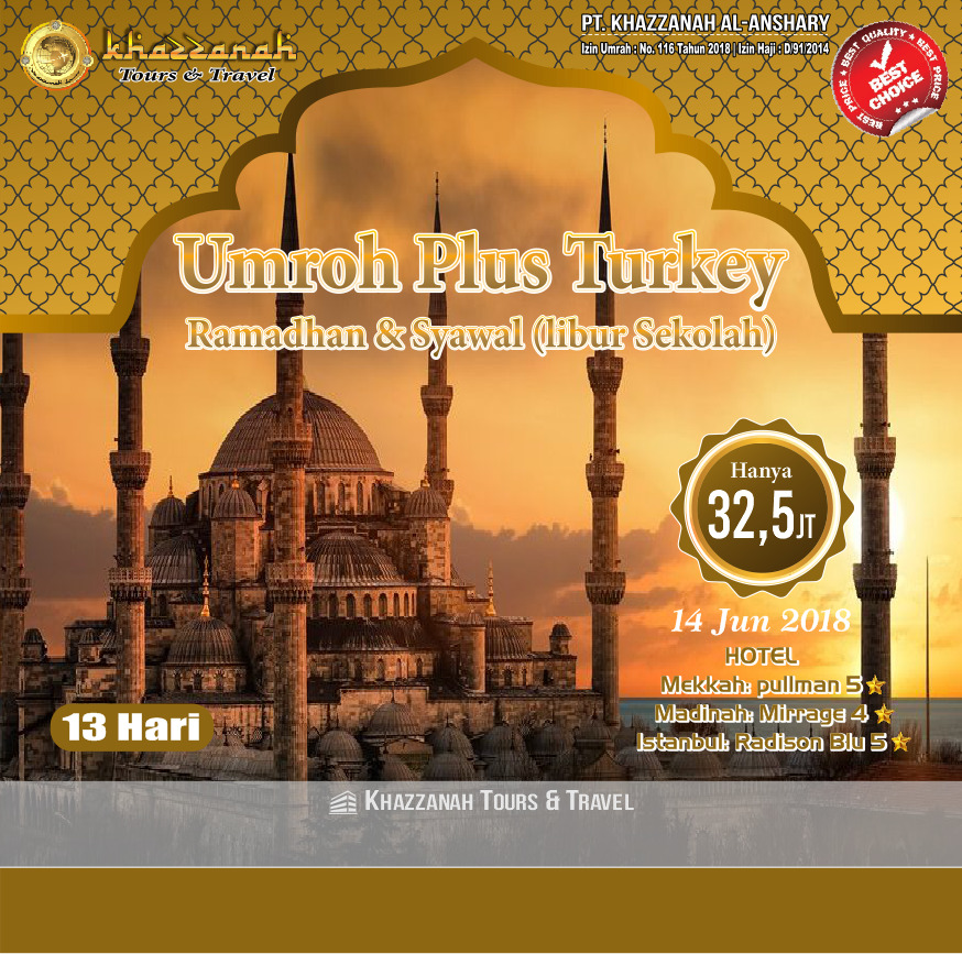 Umroh Plus Turki ramadhan Syawwal Umroh Plus Turki ramadhan Syawwal