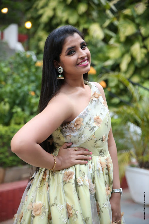 Anchor Shyamala at Naa Peru Surya success meet