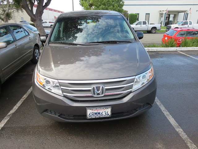 Honda Odyssey after collision damage repaired at Almost Everything Auto Body