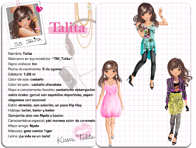 T-shirt Top Model Talita Per Ragazze - Bianca, Manica Media, 100% Cotone - Taglia 140 (10 Anni)