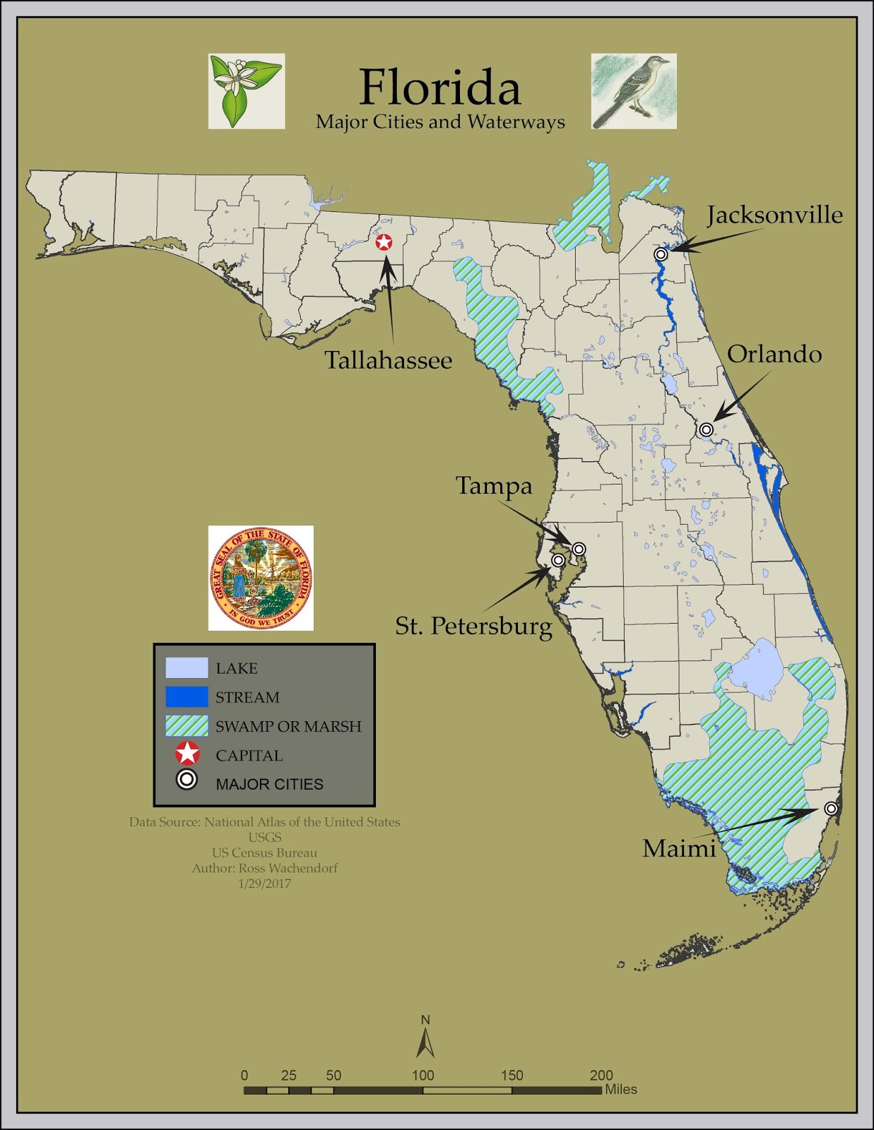 for my florida map i chose to keep it simple i chose to go with only the largest of cities by population and also included the capital city for my florida map i chose to keep it simple i chose to go with only the largest of cities by population and also included the capital city
