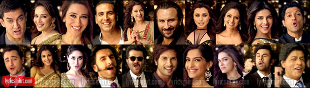 All the Major actors who shoot for Apna Bombay Talkies Song
