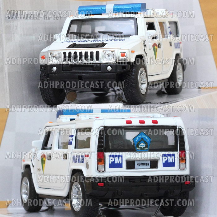 Miniatur Hummer H2 SUV PM (Polisi Militer) Indonesia Miniatur Hummer H2 SUV PM (Polisi Militer) Indonesia