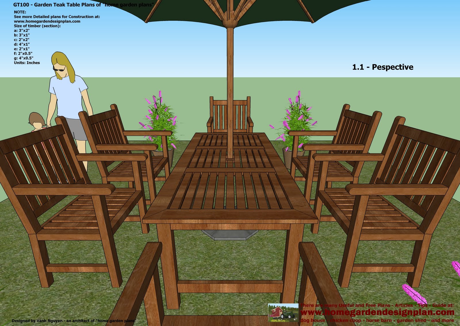 Outdoor Wood Furniture Plans