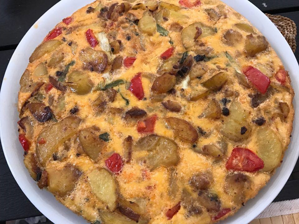 Katis Kochwelt: Spanische Kartoffeltortilla Katis Kochwelt: Spanische Kartoffeltortilla