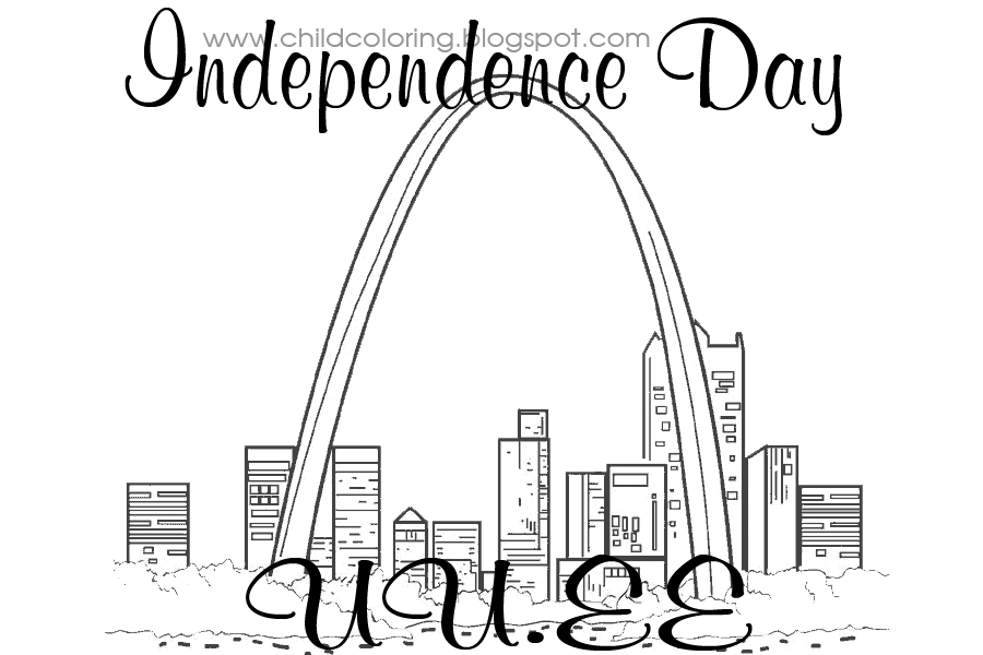 Independence Day Coloring ~ Child Coloring