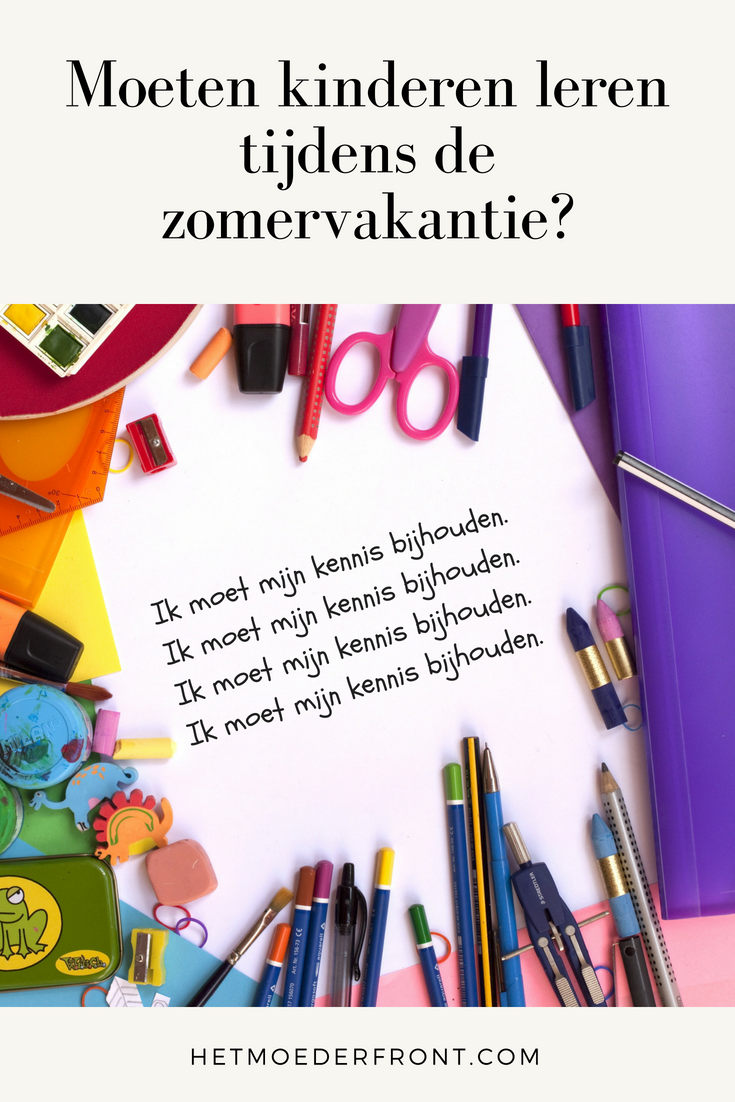 stampen voor school