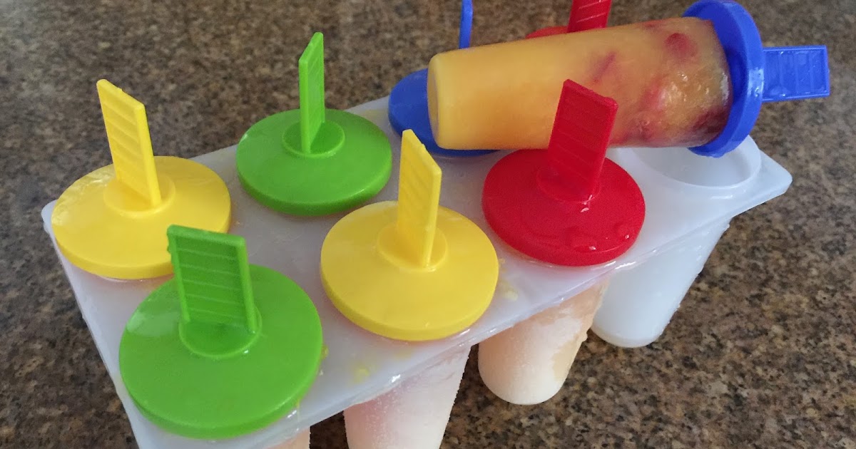 COOK OUT LOUD Fresh Orange Juice Popsicles