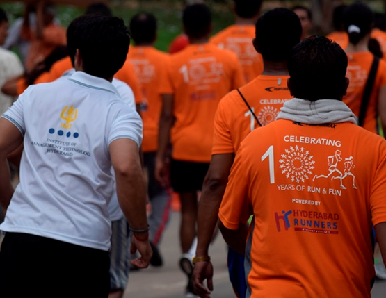 For faculty & students of IMT Hyderabad, running has become a life style For faculty & students of IMT Hyderabad, running has become a life style