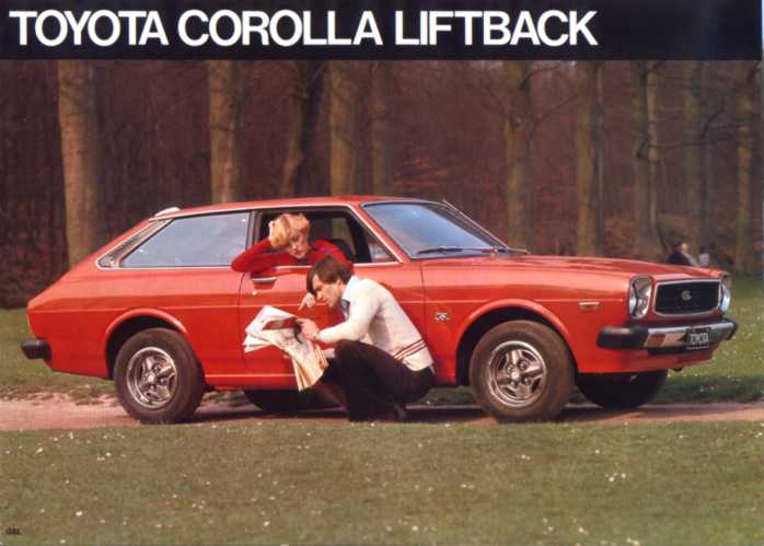 Resultime de Imagen de Toyota Corolla 1977 Brochure